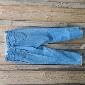 Vintage Acid Wash Chic Jeans 100% Cotton Made In USA